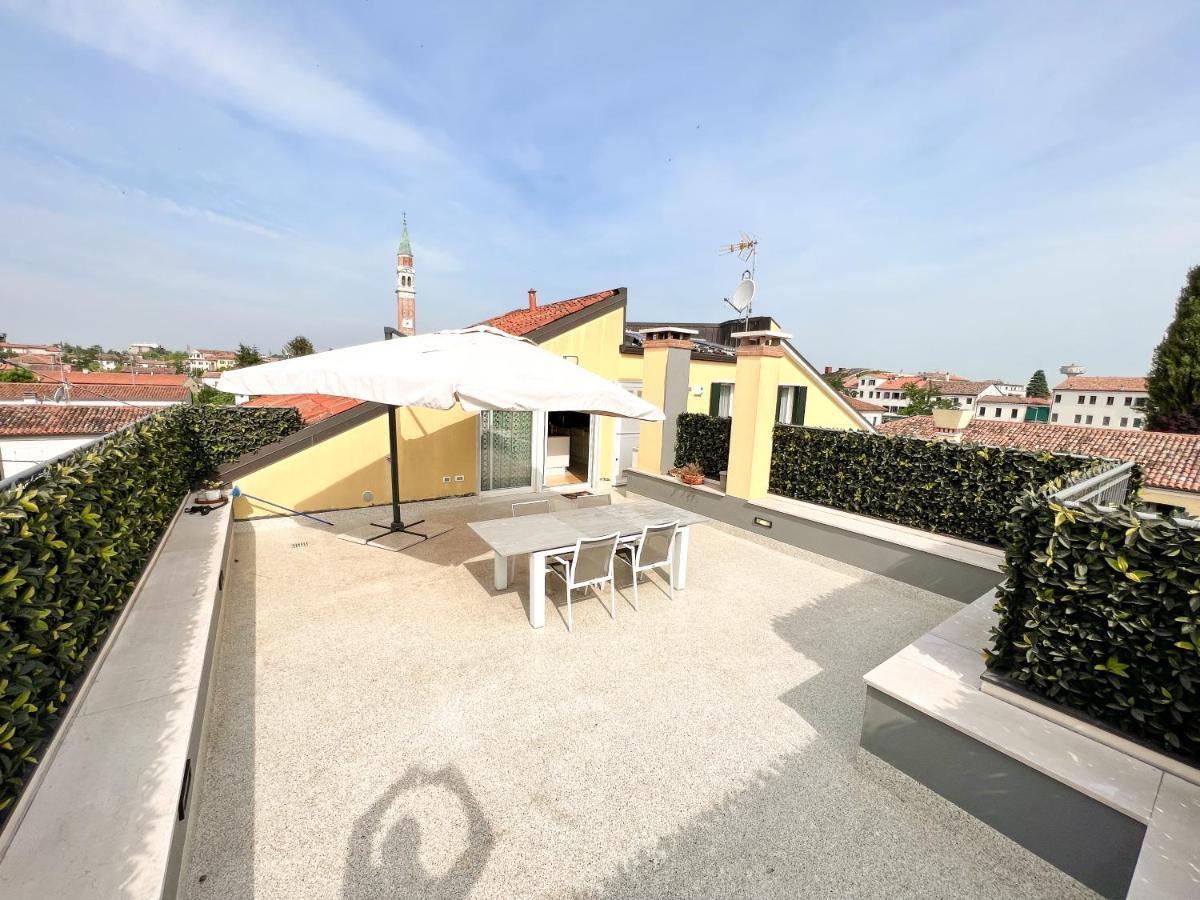 Erman House Mansarda Sulla Riviera Del Brenta Venezia Apartman Dolo Kültér fotó